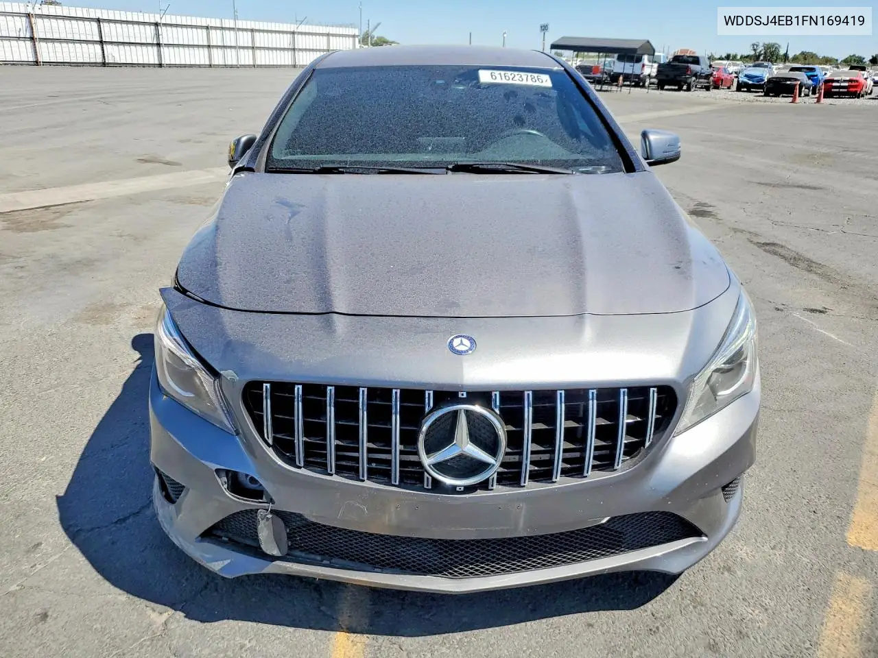 2015 Mercedes-Benz Cla 250 VIN: WDDSJ4EB1FN169419 Lot: 61623786