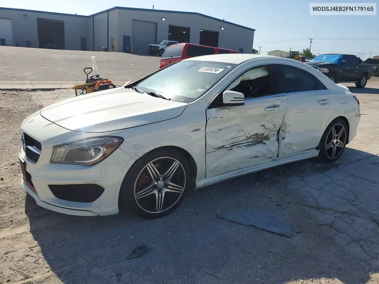 2015 Mercedes-Benz Cla 250 VIN: WDDSJ4EB2FN179165 Lot: 61889296