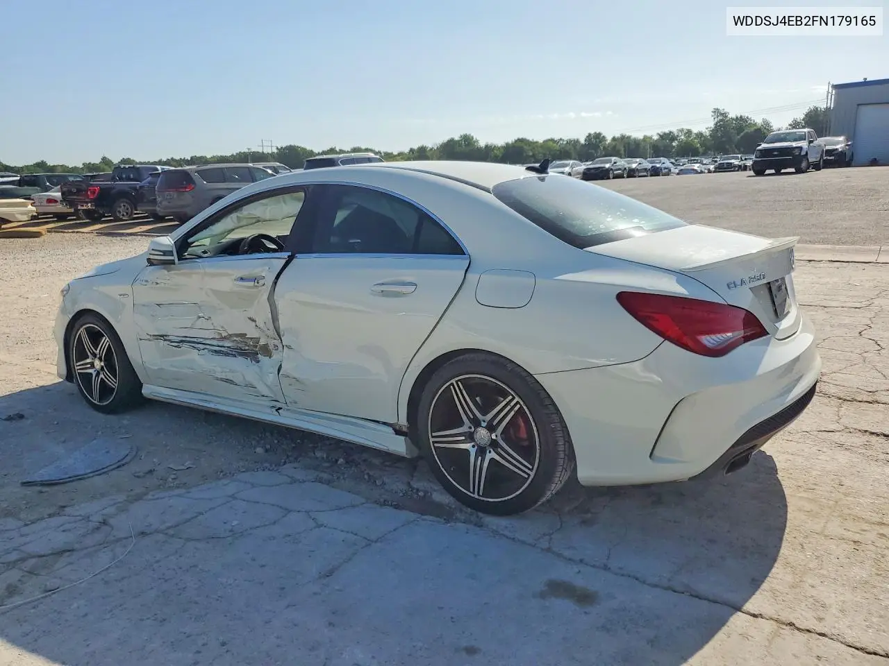 2015 Mercedes-Benz Cla 250 VIN: WDDSJ4EB2FN179165 Lot: 61889296