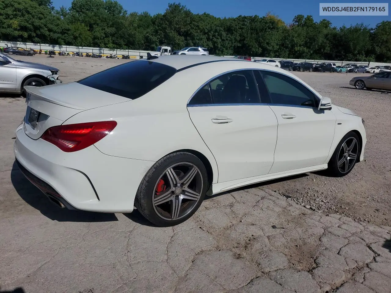 2015 Mercedes-Benz Cla 250 VIN: WDDSJ4EB2FN179165 Lot: 61889296