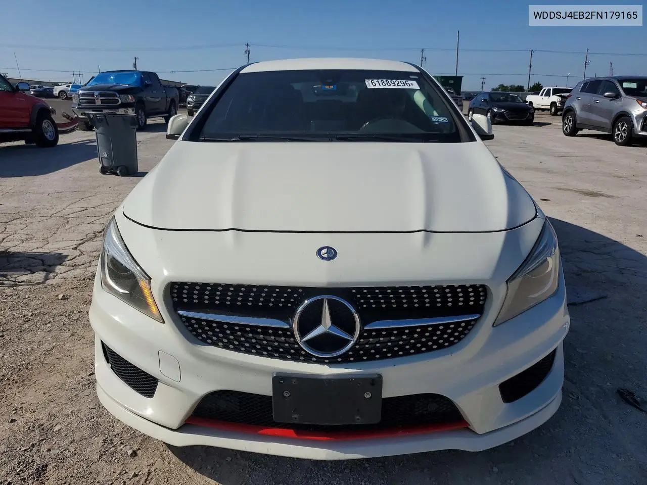 2015 Mercedes-Benz Cla 250 VIN: WDDSJ4EB2FN179165 Lot: 61889296