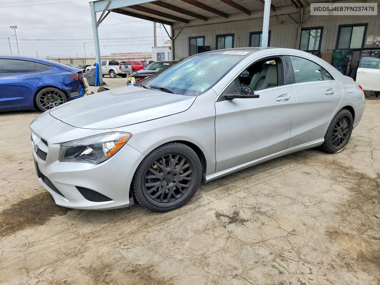 2015 Mercedes-Benz Cla 250 VIN: WDDSJ4EB7FN237478 Lot: 85994415