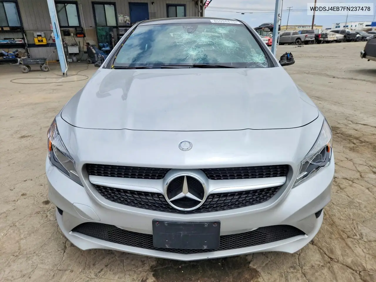 2015 Mercedes-Benz Cla 250 VIN: WDDSJ4EB7FN237478 Lot: 85994415