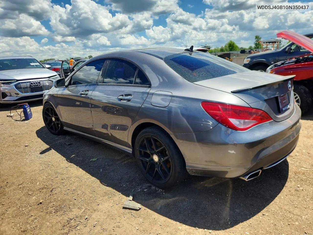 2016 Mercedes-Benz Cla 250 4Matic VIN: WDDSJ4GB1GN350437 Lot: 56000136
