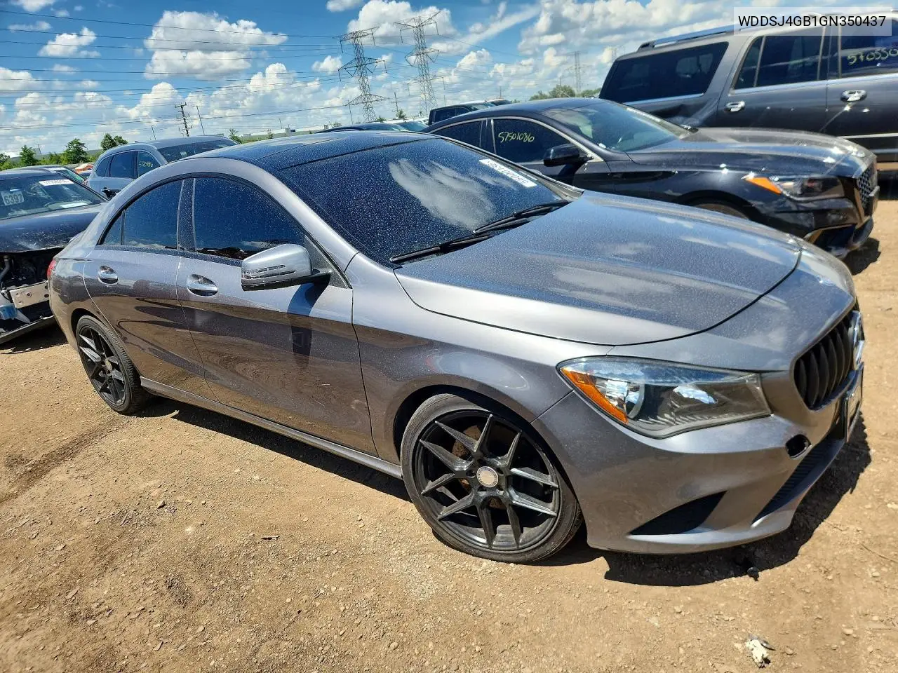 2016 Mercedes-Benz Cla 250 4Matic VIN: WDDSJ4GB1GN350437 Lot: 56000136