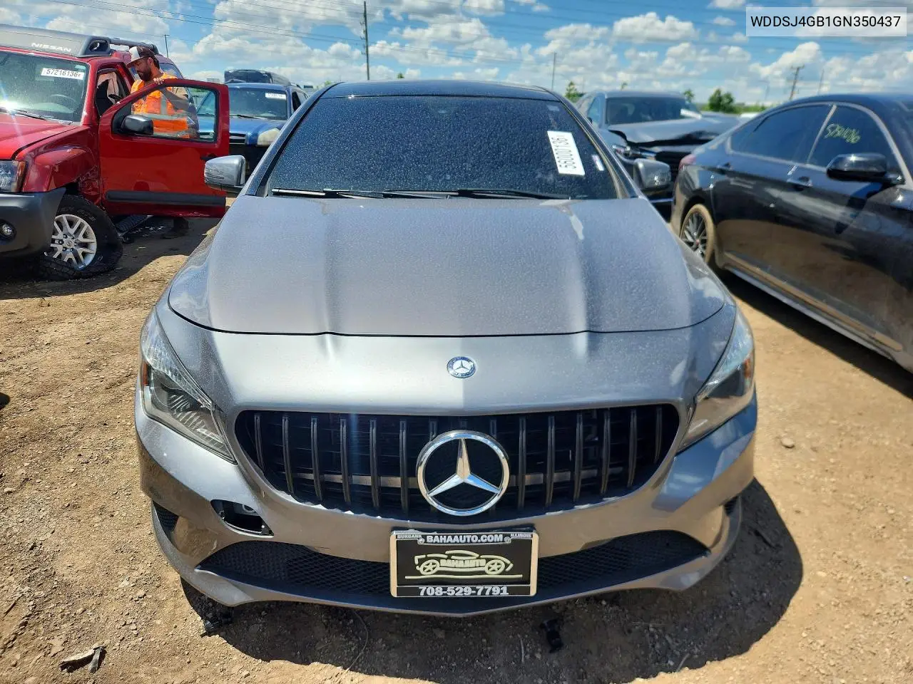 2016 Mercedes-Benz Cla 250 4Matic VIN: WDDSJ4GB1GN350437 Lot: 56000136