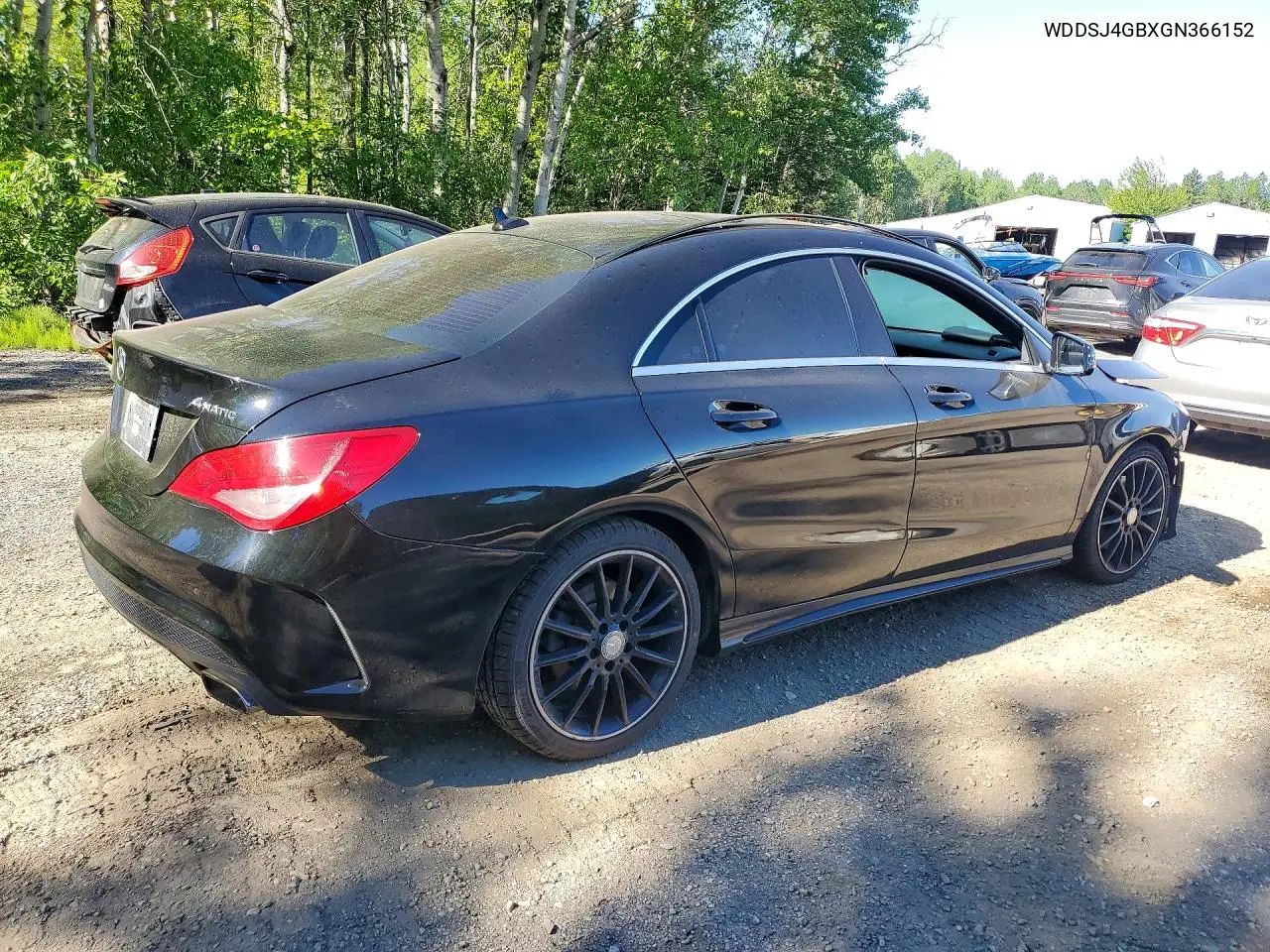 2016 Mercedes-Benz Cla 250 4Matic VIN: WDDSJ4GBXGN366152 Lot: 56770276