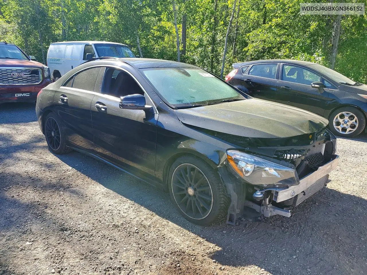 2016 Mercedes-Benz Cla 250 4Matic VIN: WDDSJ4GBXGN366152 Lot: 56770276