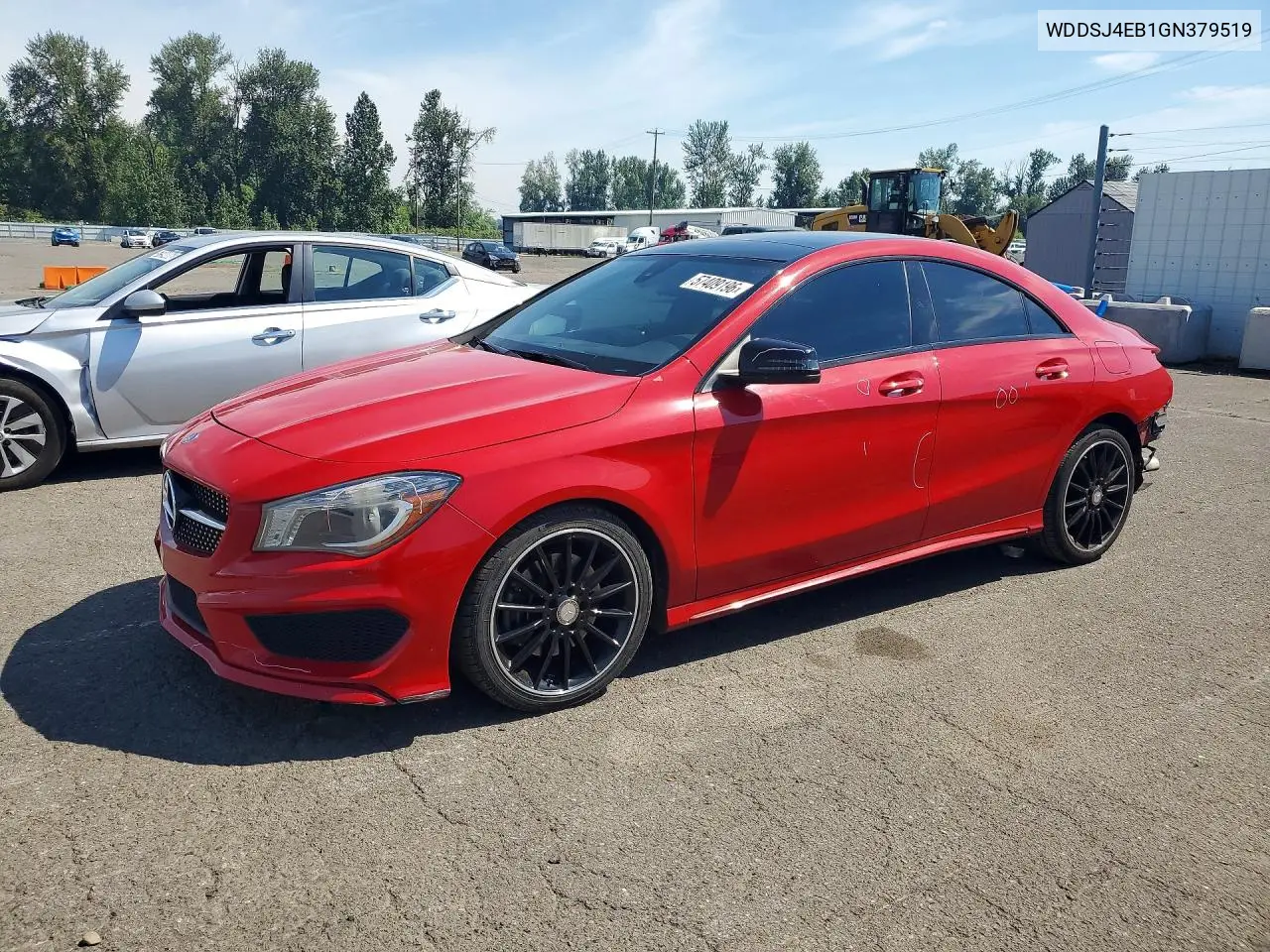 2016 Mercedes-Benz Cla 250 VIN: WDDSJ4EB1GN379519 Lot: 57409196