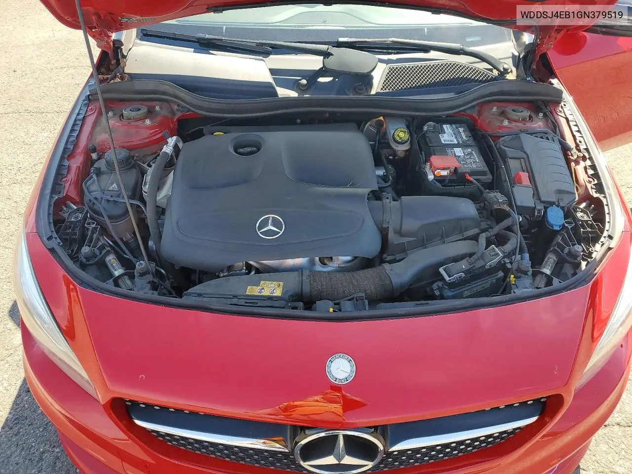 2016 Mercedes-Benz Cla 250 VIN: WDDSJ4EB1GN379519 Lot: 57409196