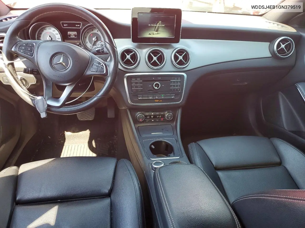 2016 Mercedes-Benz Cla 250 VIN: WDDSJ4EB1GN379519 Lot: 57409196