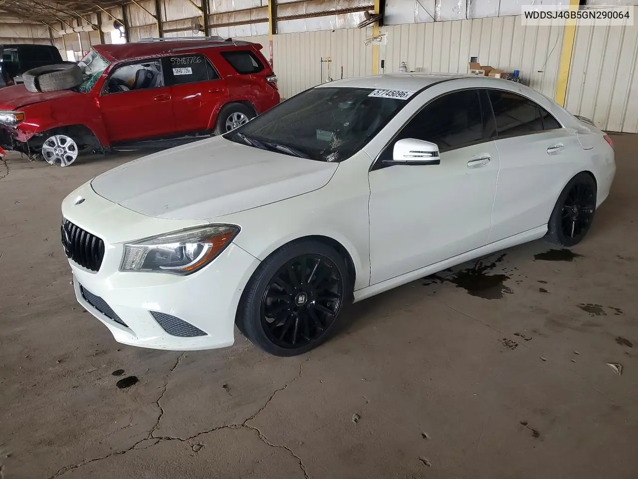 2016 Mercedes-Benz Cla 250 4Matic VIN: WDDSJ4GB5GN290064 Lot: 57745096