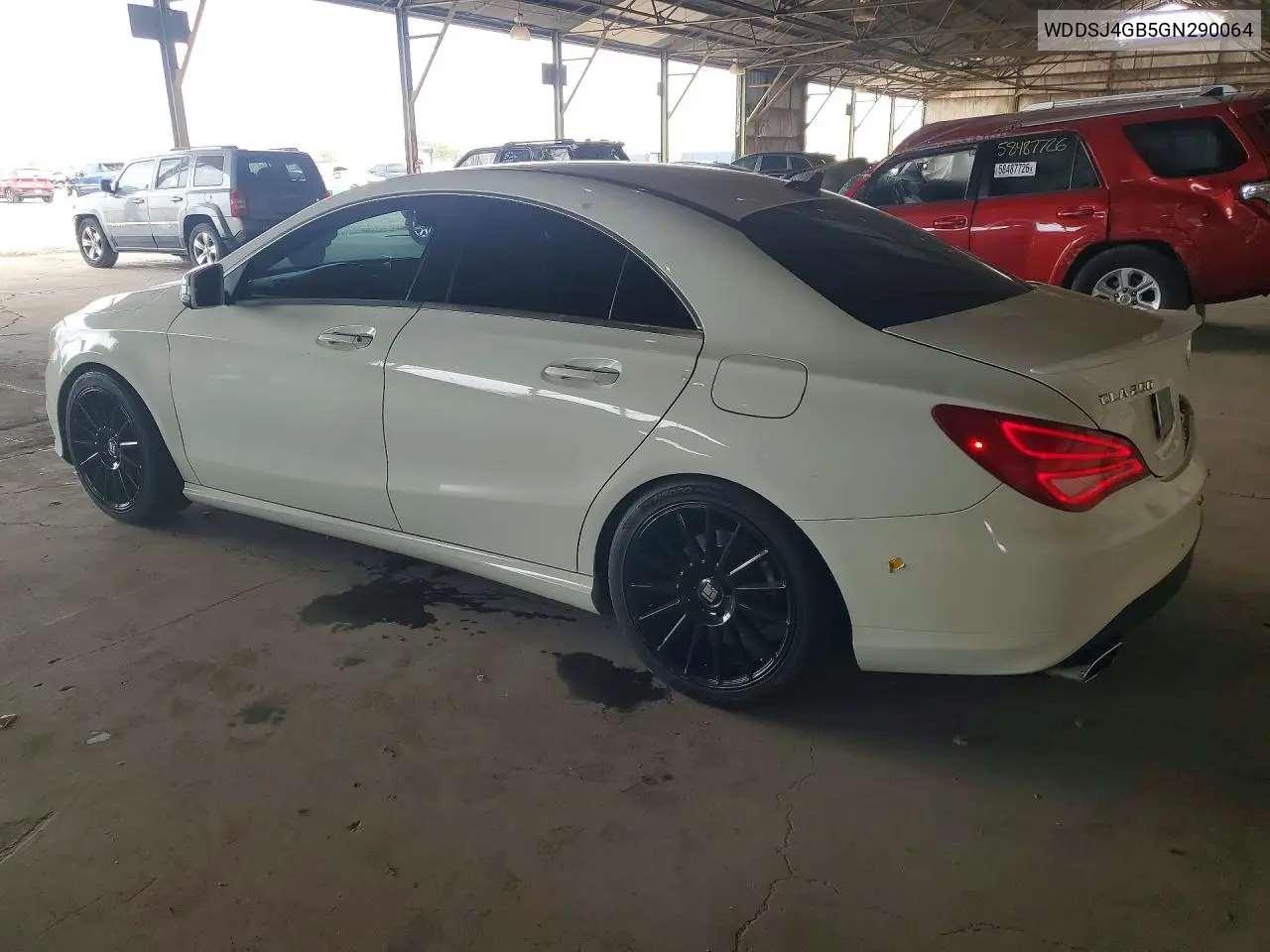 2016 Mercedes-Benz Cla 250 4Matic VIN: WDDSJ4GB5GN290064 Lot: 57745096
