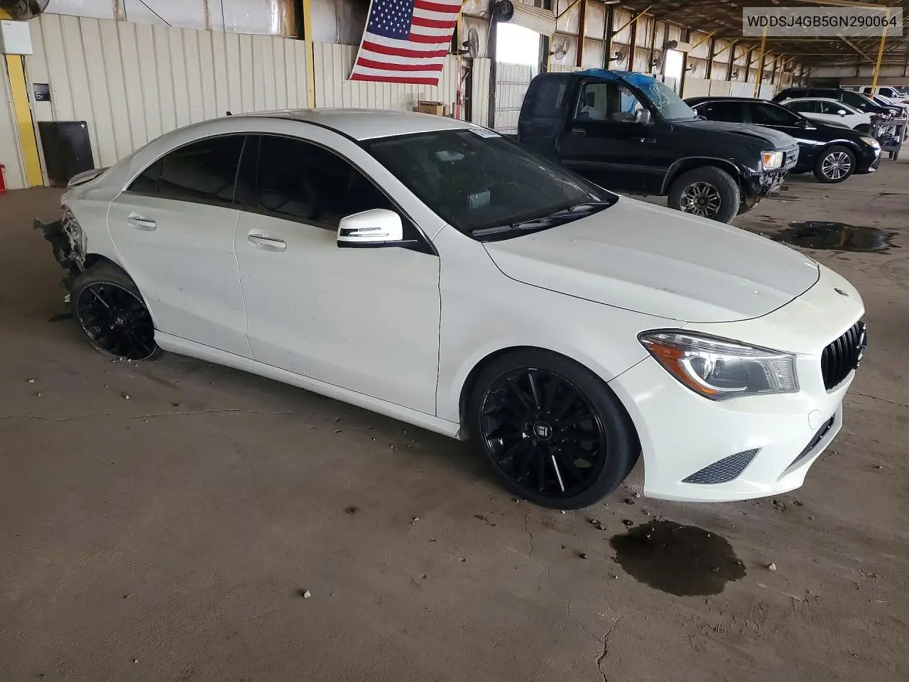 2016 Mercedes-Benz Cla 250 4Matic VIN: WDDSJ4GB5GN290064 Lot: 57745096