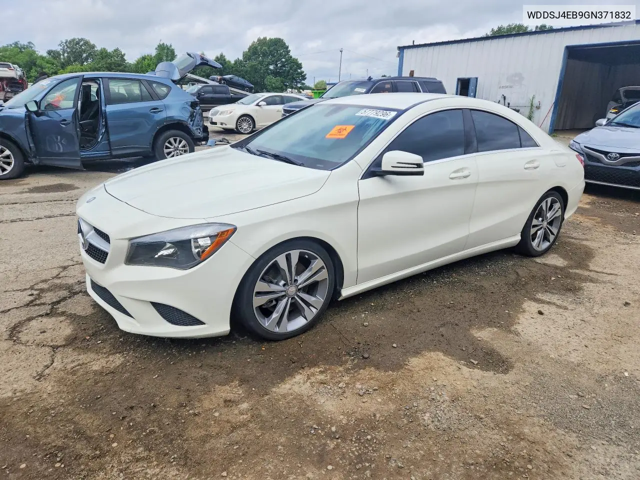 2016 Mercedes-Benz Cla 250 VIN: WDDSJ4EB9GN371832 Lot: 57779296