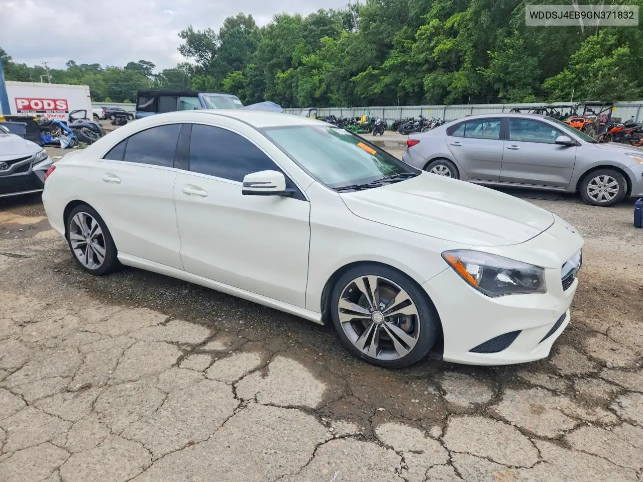 2016 Mercedes-Benz Cla 250 VIN: WDDSJ4EB9GN371832 Lot: 57779296
