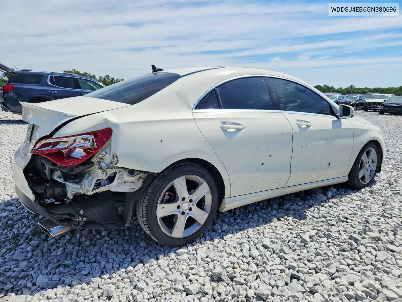 2016 Mercedes-Benz Cla 250 VIN: WDDSJ4EB6GN380696 Lot: 57926426