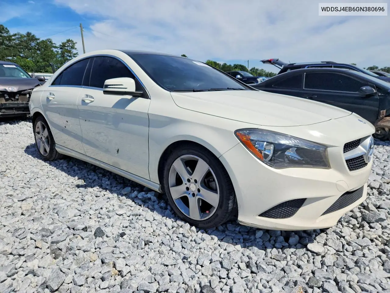 2016 Mercedes-Benz Cla 250 VIN: WDDSJ4EB6GN380696 Lot: 57926426