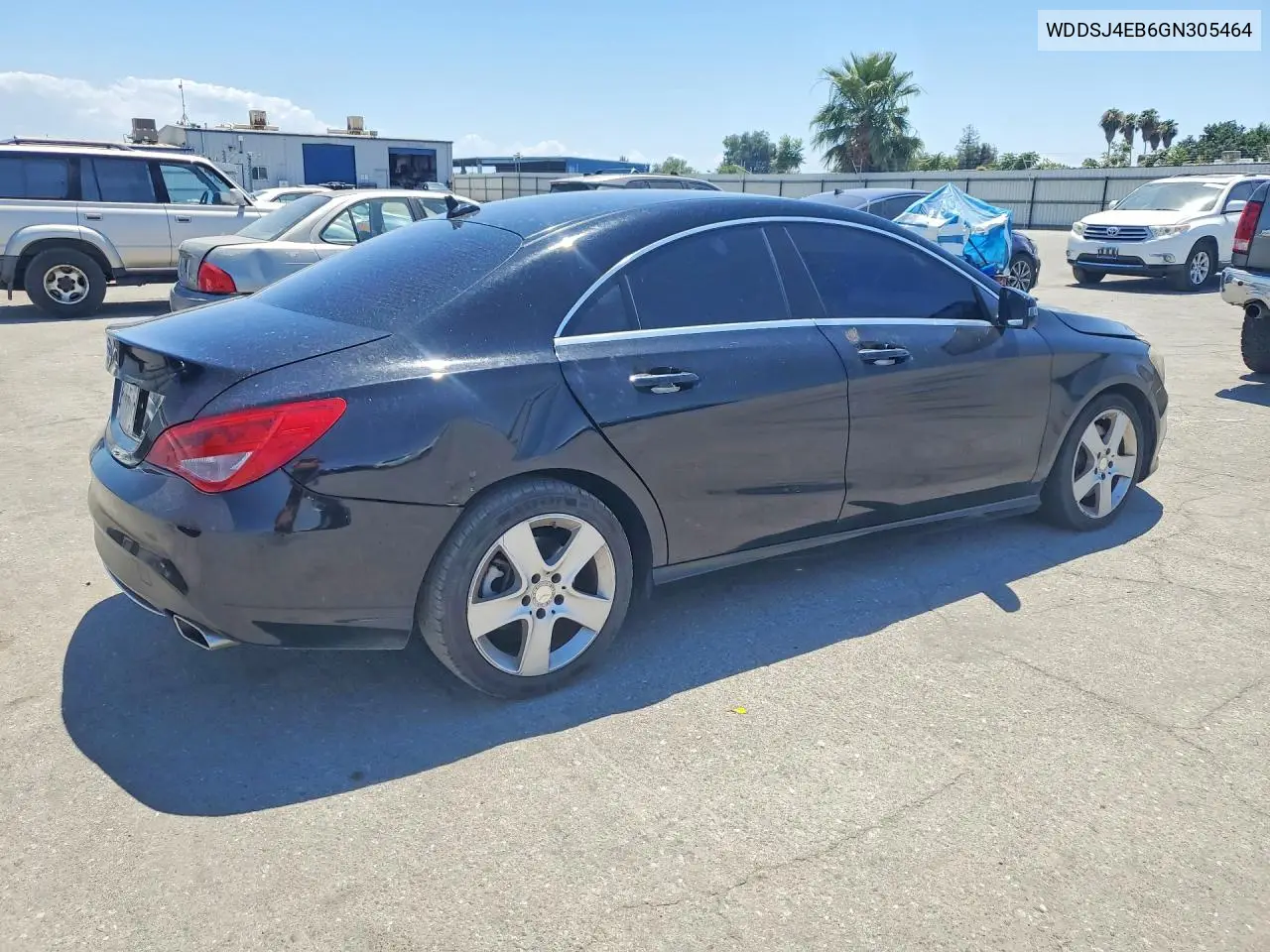 2016 Mercedes-Benz Cla 250 VIN: WDDSJ4EB6GN305464 Lot: 59179926