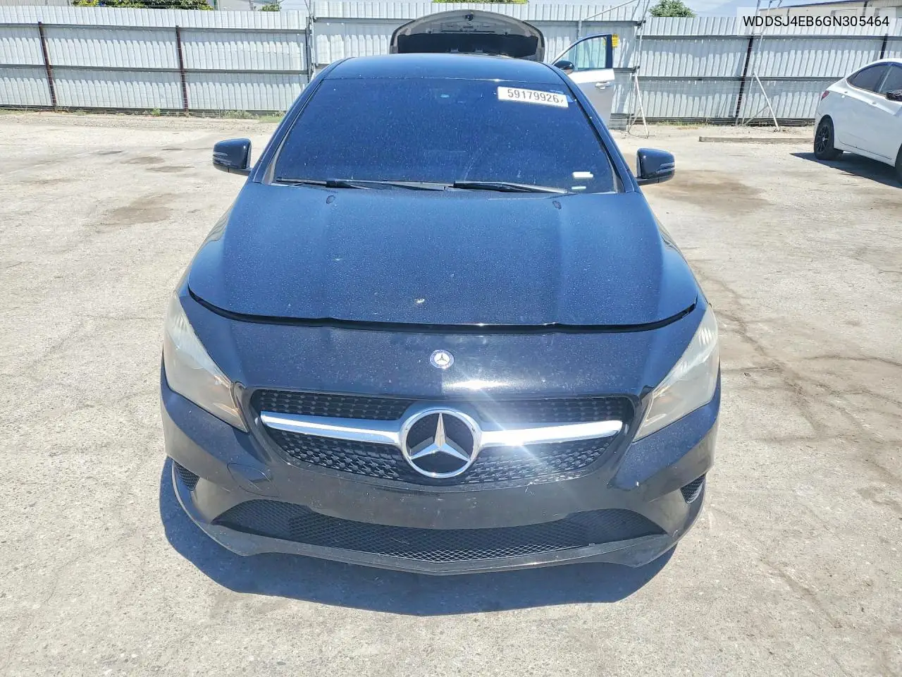 2016 Mercedes-Benz Cla 250 VIN: WDDSJ4EB6GN305464 Lot: 59179926
