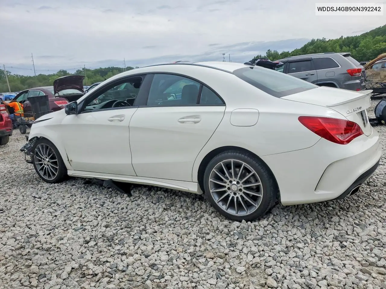 2016 Mercedes-Benz Cla 250 4Matic VIN: WDDSJ4GB9GN392242 Lot: 59842086