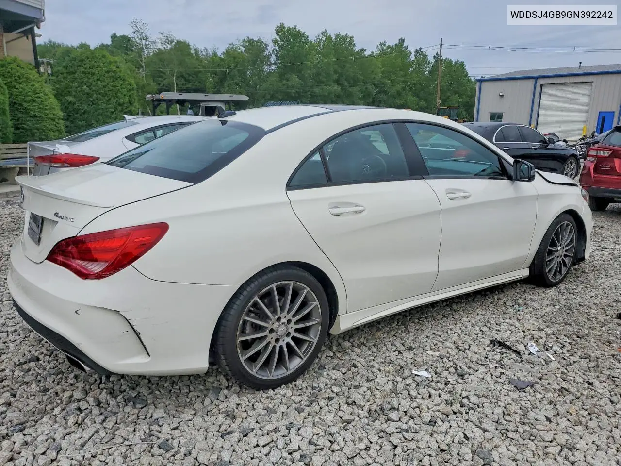 2016 Mercedes-Benz Cla 250 4Matic VIN: WDDSJ4GB9GN392242 Lot: 59842086