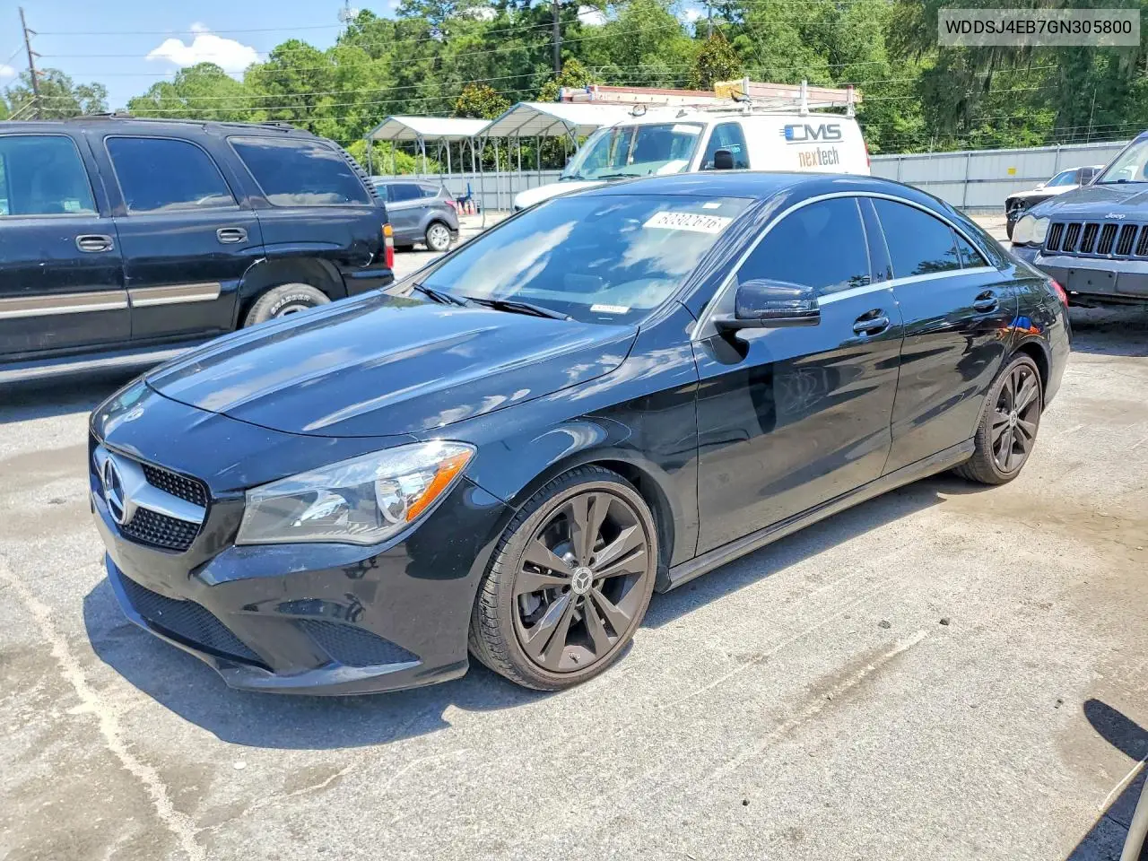 2016 Mercedes-Benz Cla 250 VIN: WDDSJ4EB7GN305800 Lot: 60302616