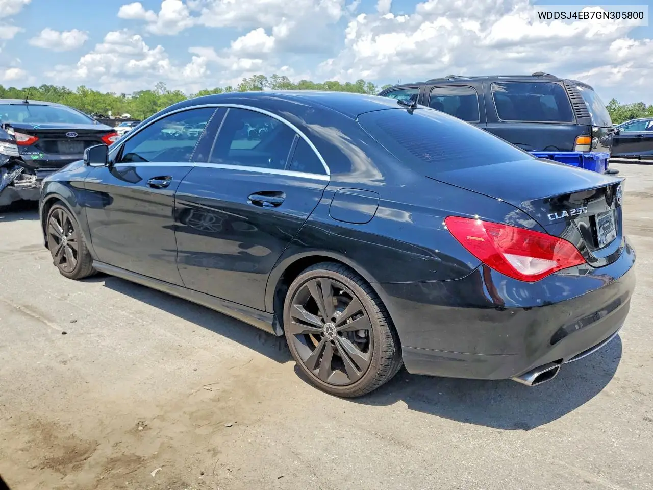 2016 Mercedes-Benz Cla 250 VIN: WDDSJ4EB7GN305800 Lot: 60302616