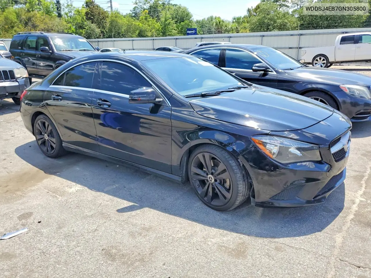 2016 Mercedes-Benz Cla 250 VIN: WDDSJ4EB7GN305800 Lot: 60302616