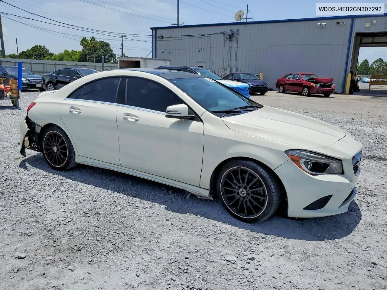 2016 Mercedes-Benz Cla 250 VIN: WDDSJ4EB2GN307292 Lot: 61124806