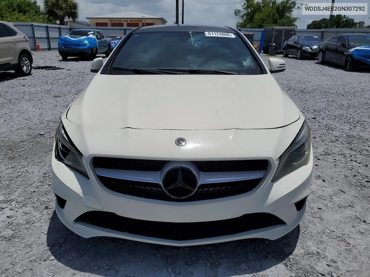 2016 Mercedes-Benz Cla 250 VIN: WDDSJ4EB2GN307292 Lot: 61124806