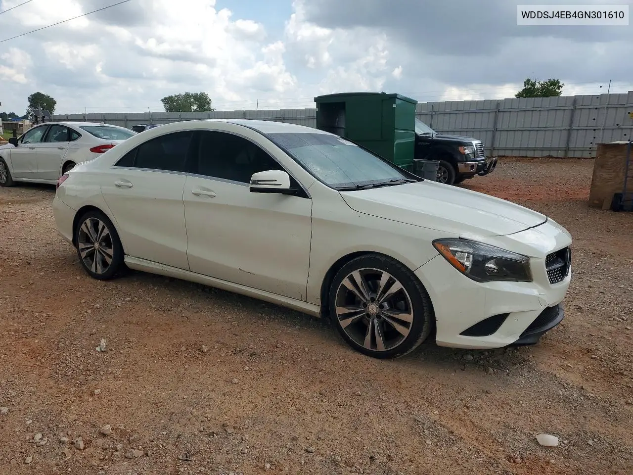 2016 Mercedes-Benz Cla 250 VIN: WDDSJ4EB4GN301610 Lot: 61181606