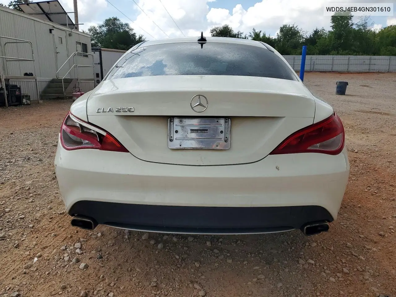 2016 Mercedes-Benz Cla 250 VIN: WDDSJ4EB4GN301610 Lot: 61181606