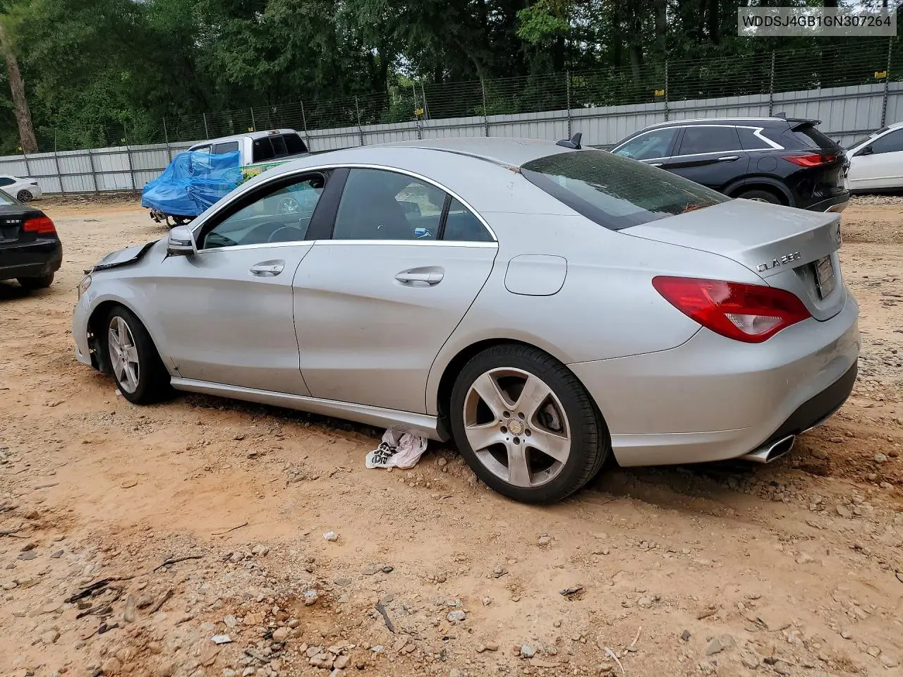 2016 Mercedes-Benz Cla 250 4Matic VIN: WDDSJ4GB1GN307264 Lot: 61856966