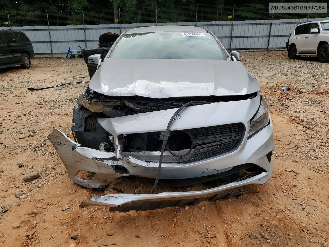 2016 Mercedes-Benz Cla 250 4Matic VIN: WDDSJ4GB1GN307264 Lot: 61856966