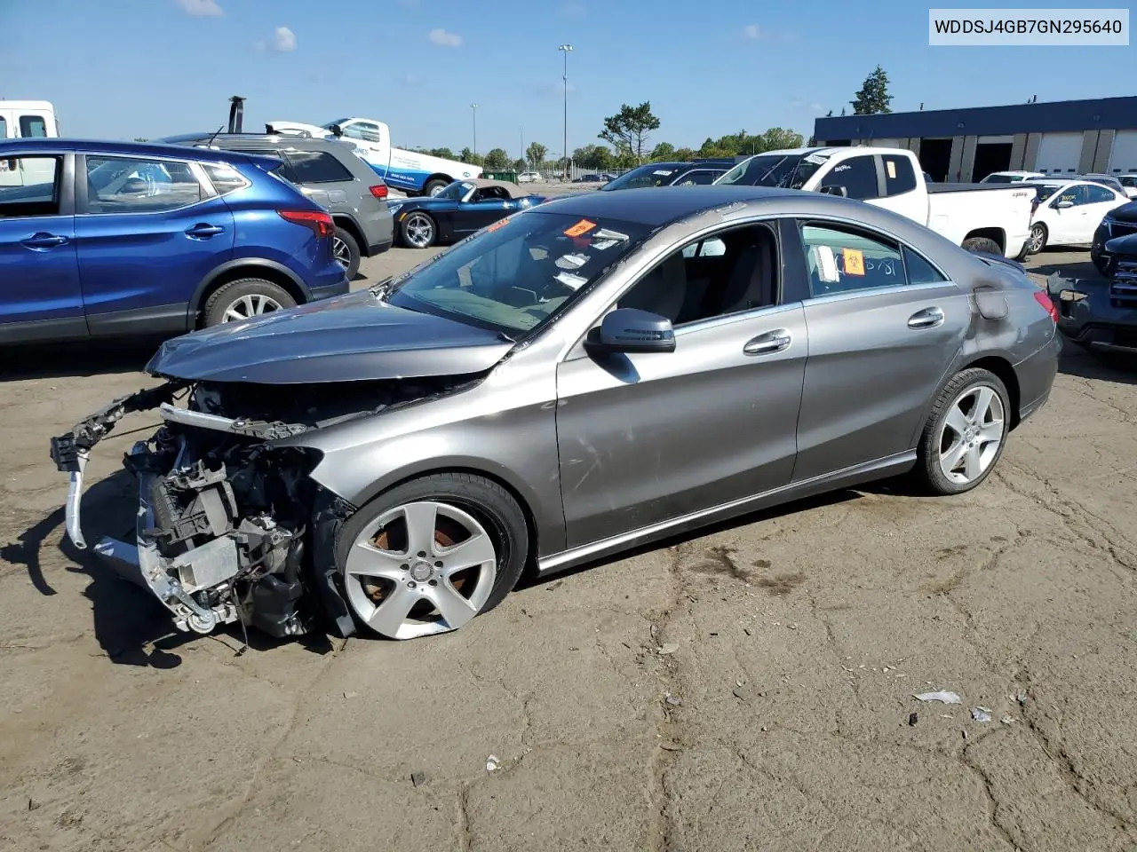 WDDSJ4GB7GN295640 2016 Mercedes-Benz Cla 250 4Matic
