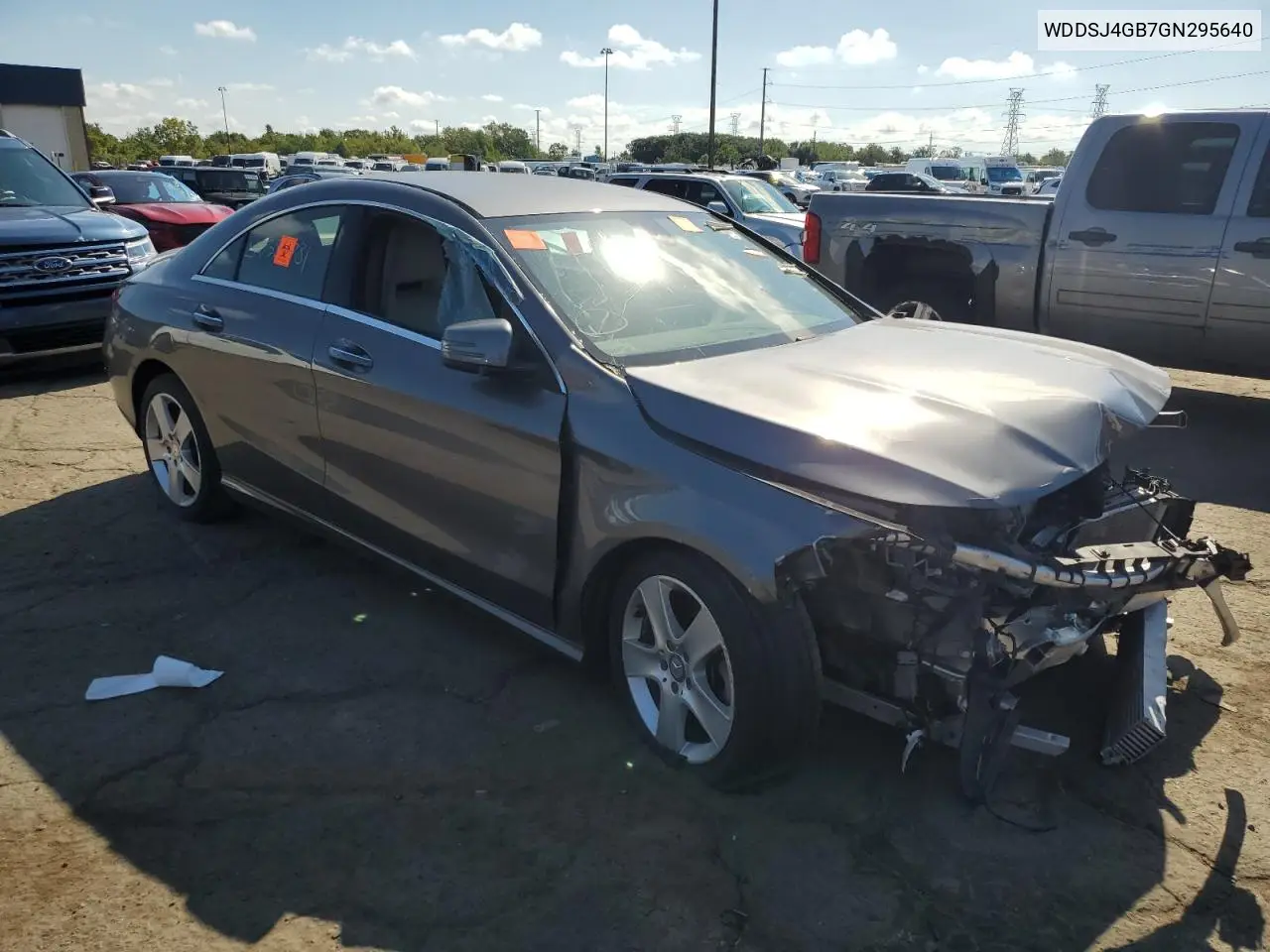 WDDSJ4GB7GN295640 2016 Mercedes-Benz Cla 250 4Matic