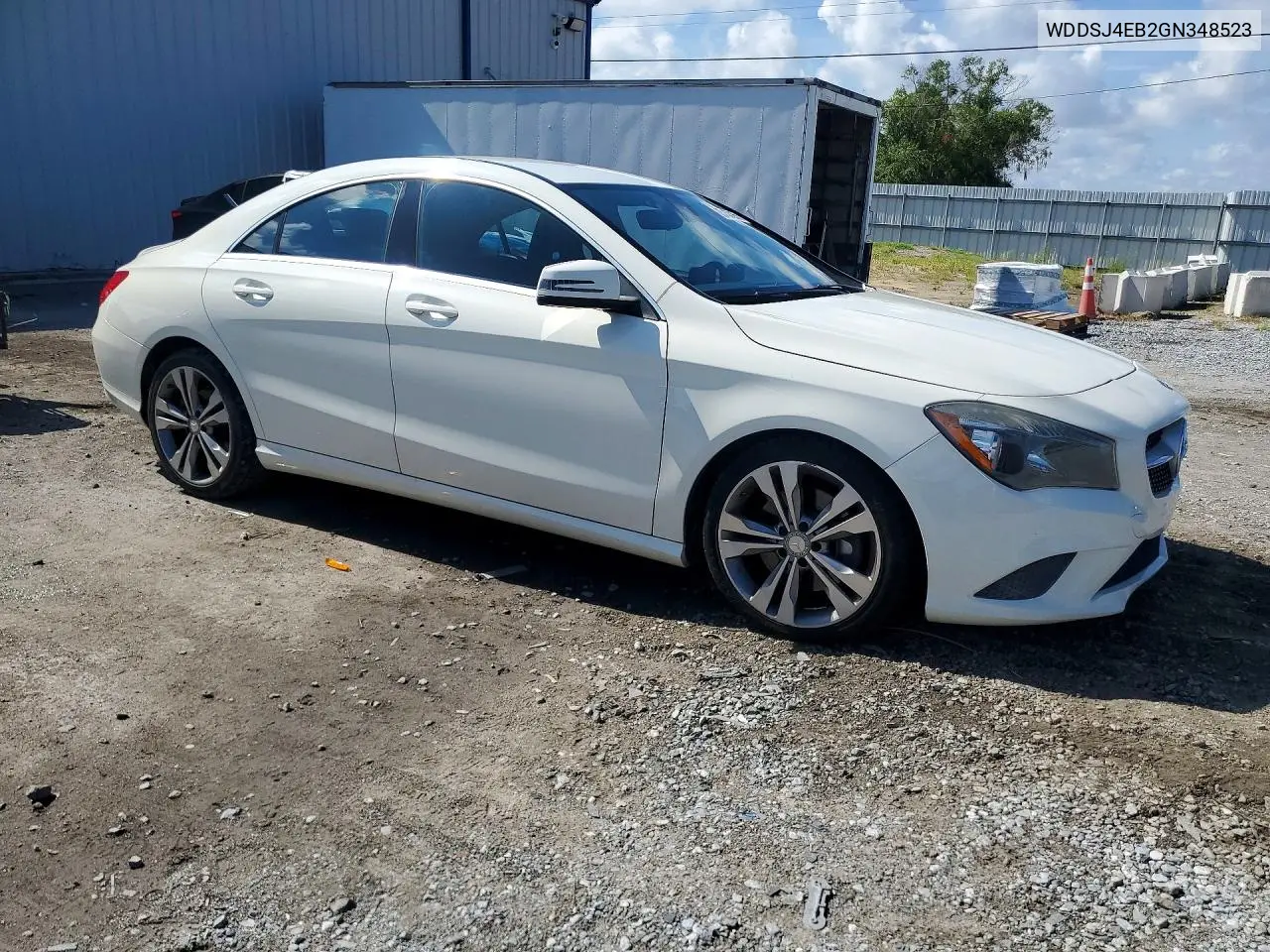 2016 Mercedes-Benz Cla 250 VIN: WDDSJ4EB2GN348523 Lot: 85457255