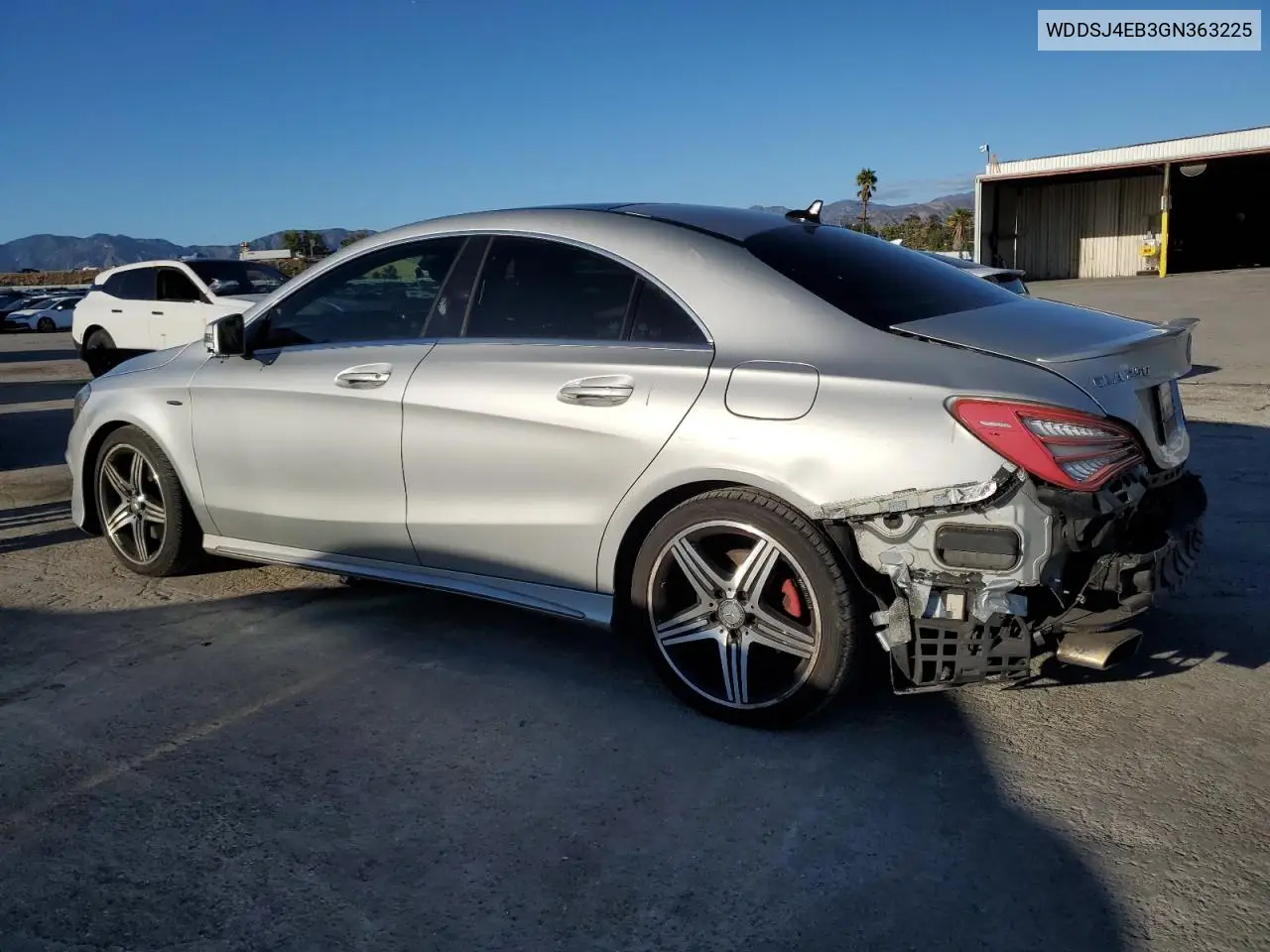 WDDSJ4EB3GN363225 2016 Mercedes-Benz Cla 250