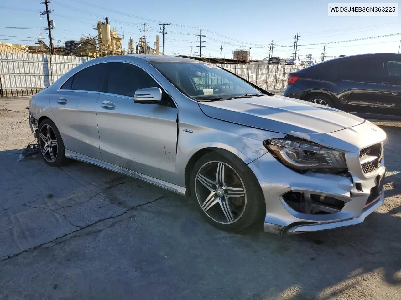 WDDSJ4EB3GN363225 2016 Mercedes-Benz Cla 250