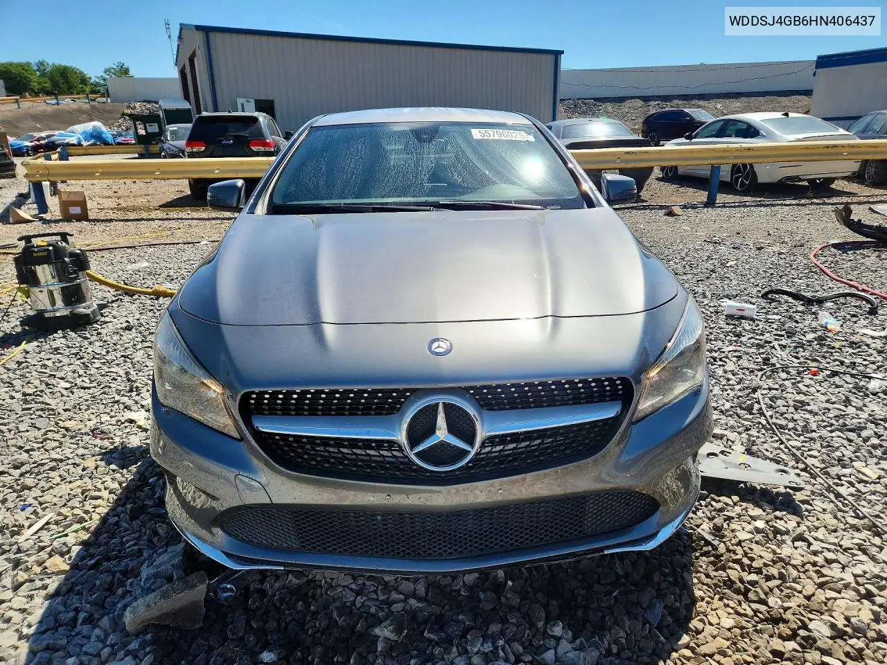 2017 Mercedes-Benz Cla 250 4Matic VIN: WDDSJ4GB6HN406437 Lot: 55796026