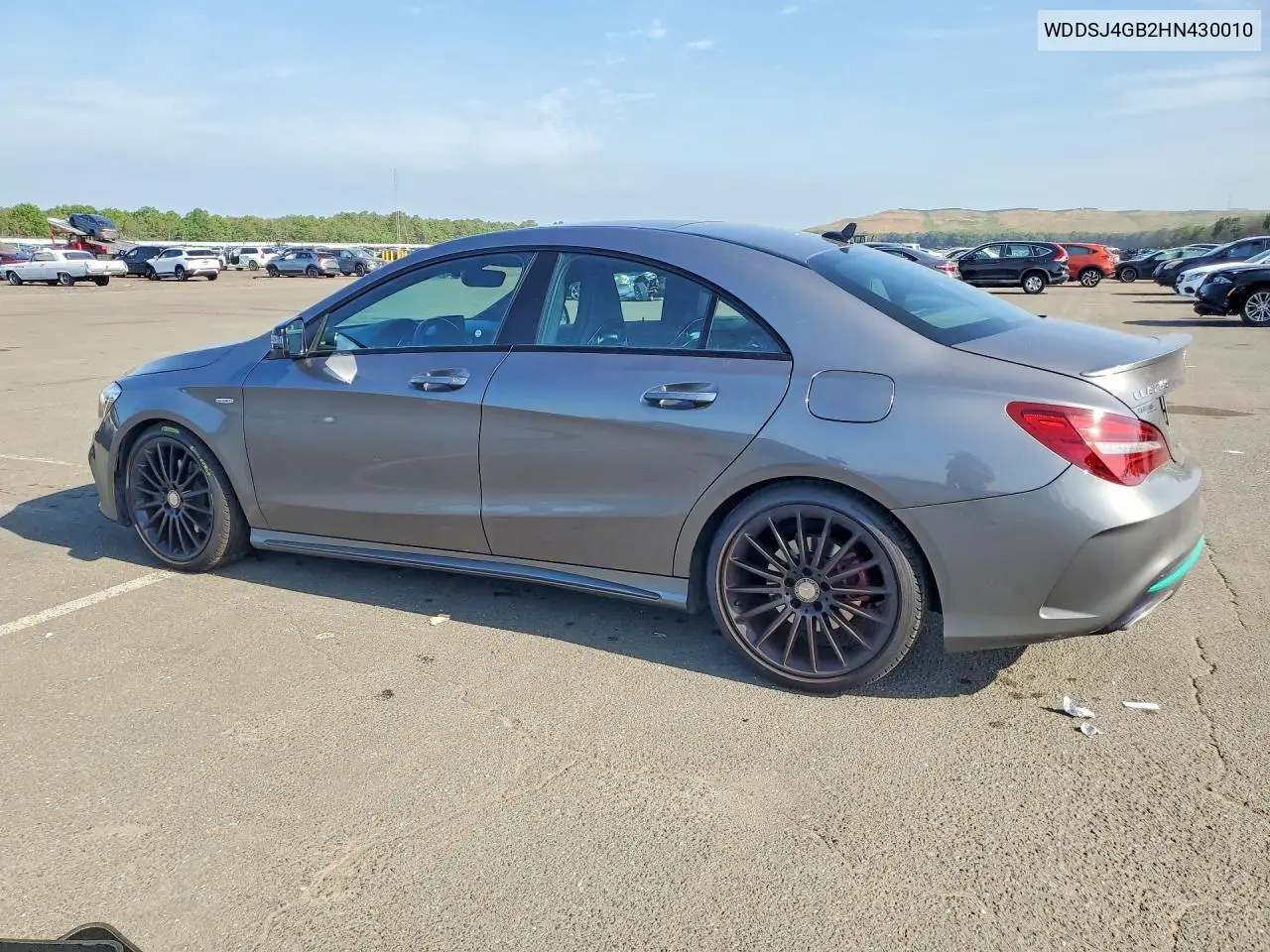 2017 Mercedes-Benz Cla 250 4Matic VIN: WDDSJ4GB2HN430010 Lot: 56721566