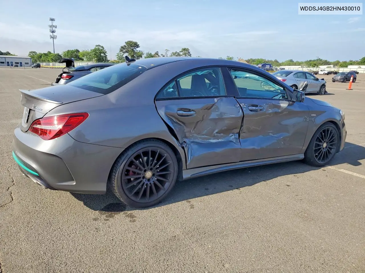 2017 Mercedes-Benz Cla 250 4Matic VIN: WDDSJ4GB2HN430010 Lot: 56721566
