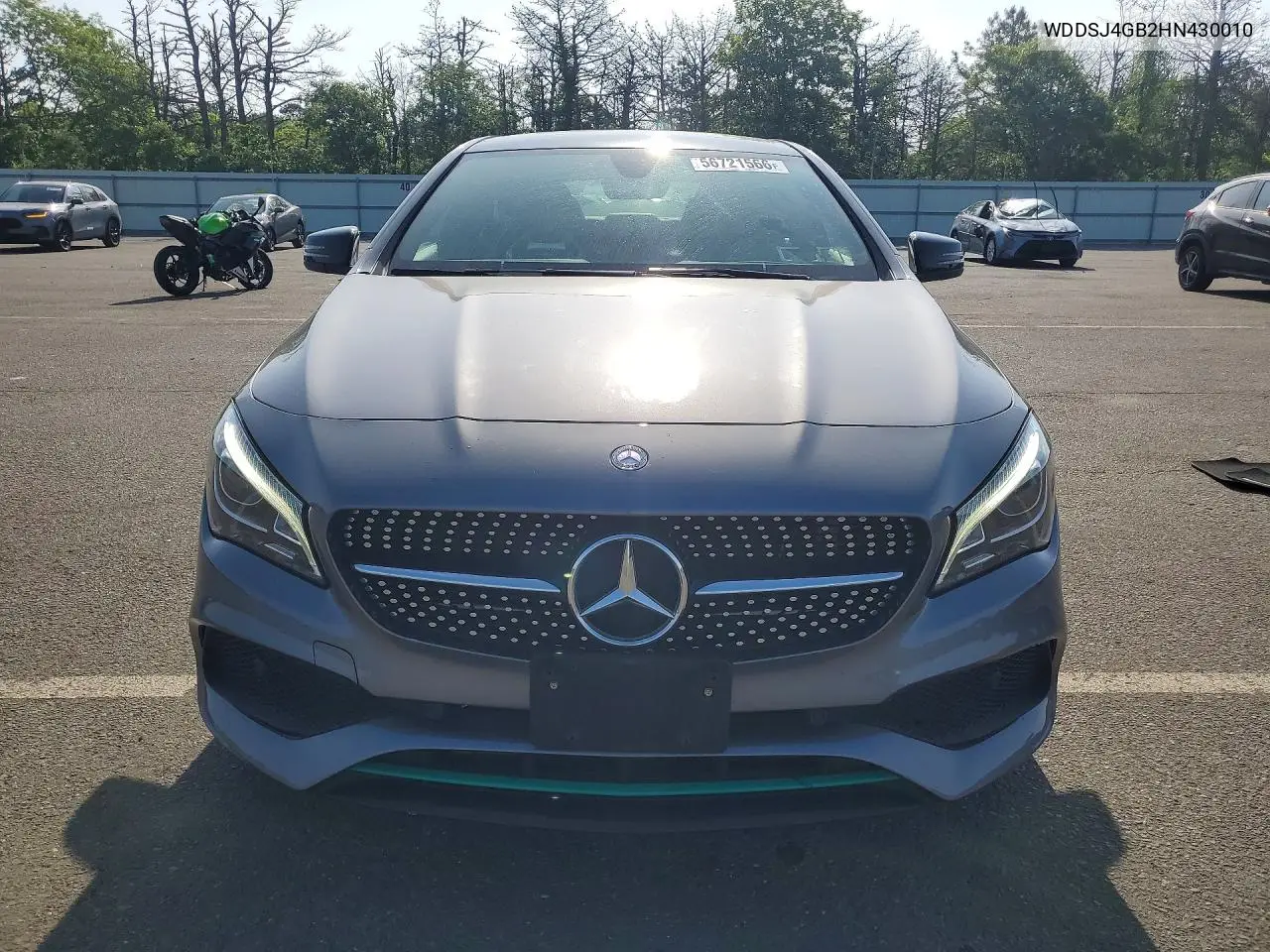 2017 Mercedes-Benz Cla 250 4Matic VIN: WDDSJ4GB2HN430010 Lot: 56721566