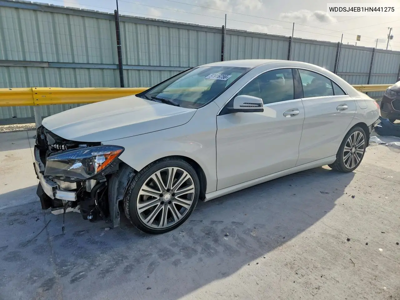 2017 Mercedes-Benz Cla 250 VIN: WDDSJ4EB1HN441275 Lot: 57916756