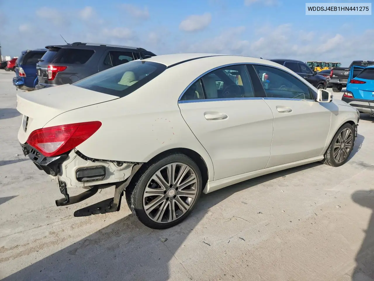 2017 Mercedes-Benz Cla 250 VIN: WDDSJ4EB1HN441275 Lot: 57916756
