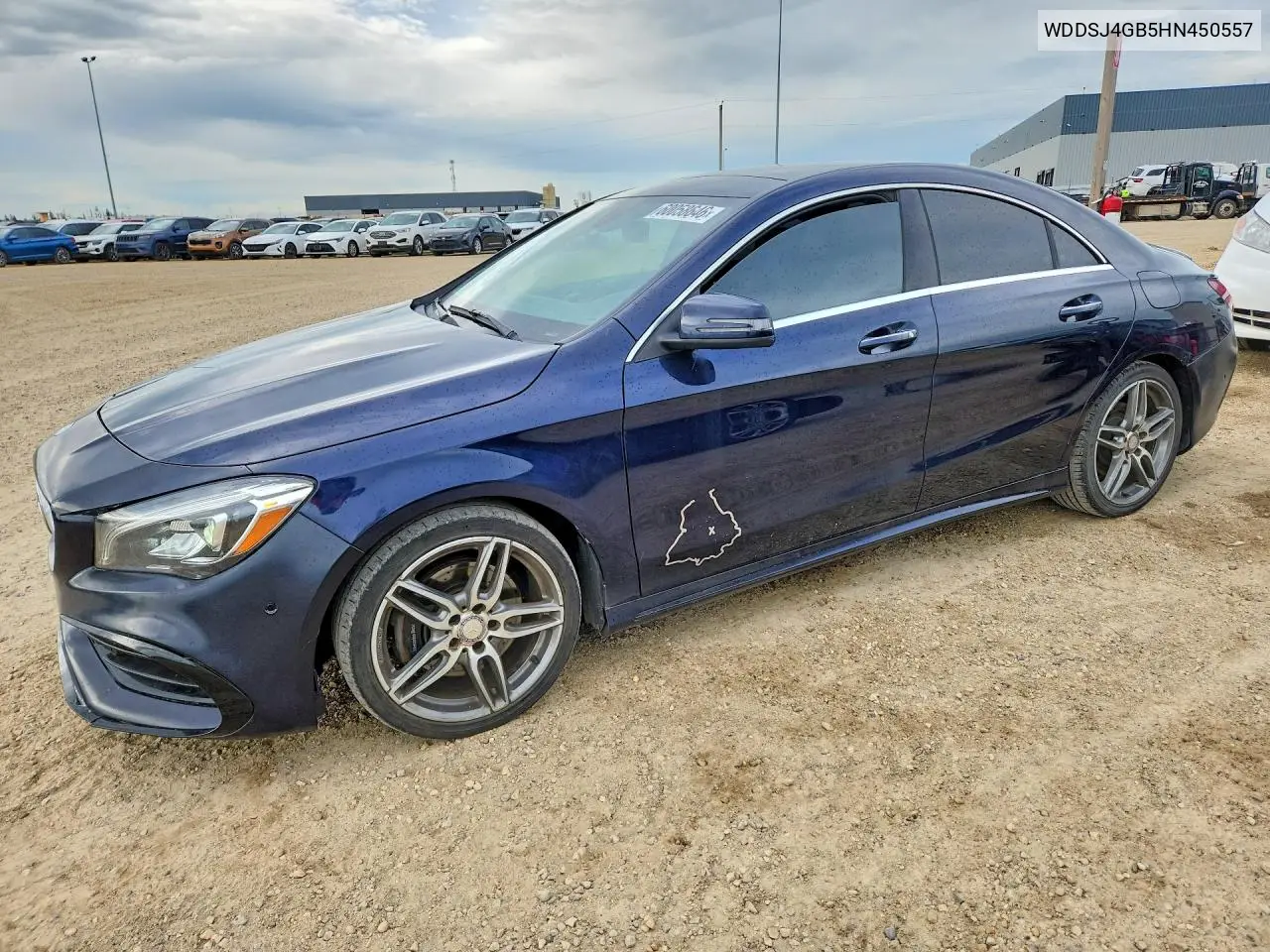 2017 Mercedes-Benz Cla 250 4Matic VIN: WDDSJ4GB5HN450557 Lot: 60058646