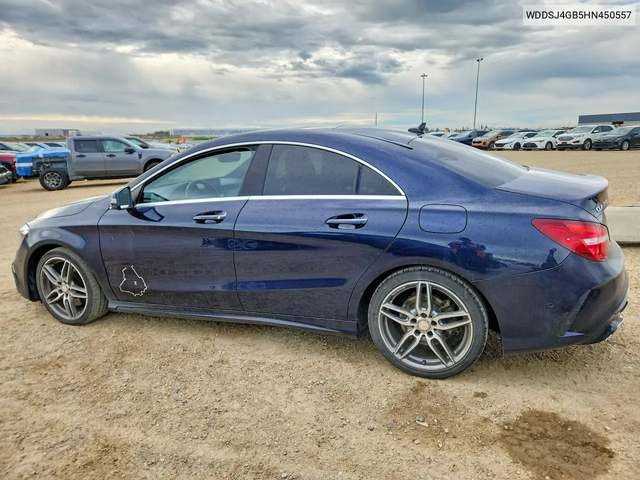 2017 Mercedes-Benz Cla 250 4Matic VIN: WDDSJ4GB5HN450557 Lot: 60058646