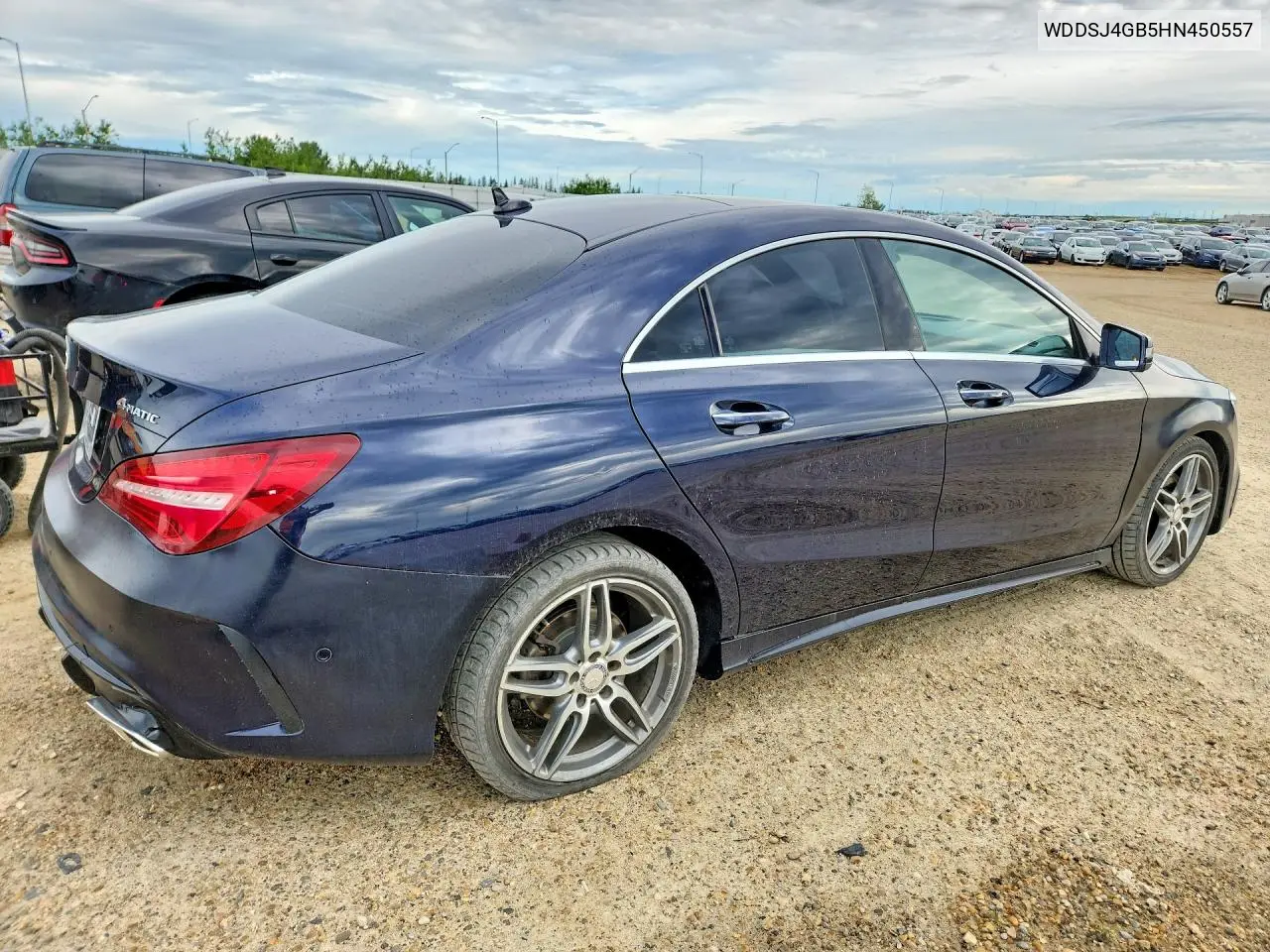 2017 Mercedes-Benz Cla 250 4Matic VIN: WDDSJ4GB5HN450557 Lot: 60058646