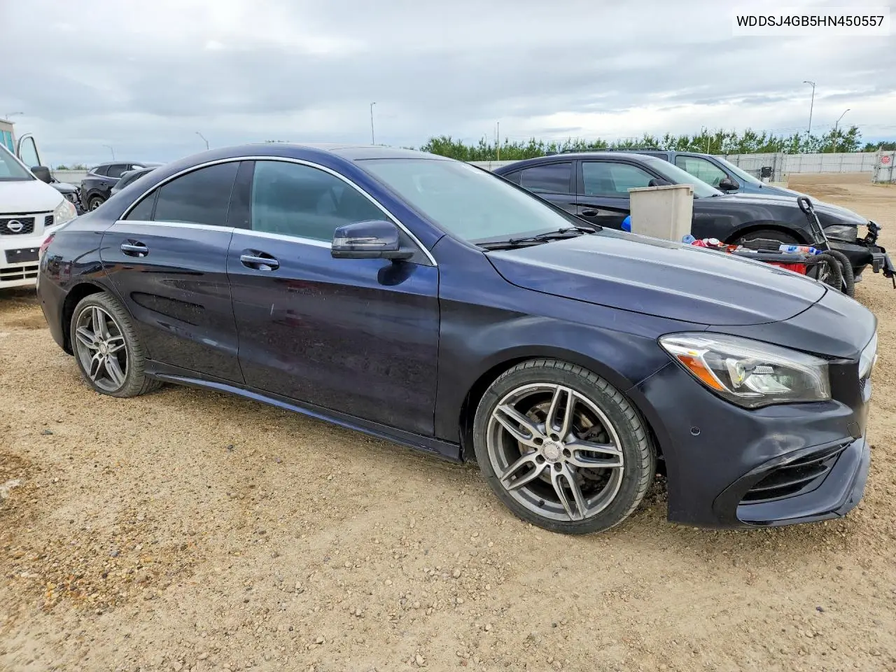 2017 Mercedes-Benz Cla 250 4Matic VIN: WDDSJ4GB5HN450557 Lot: 60058646